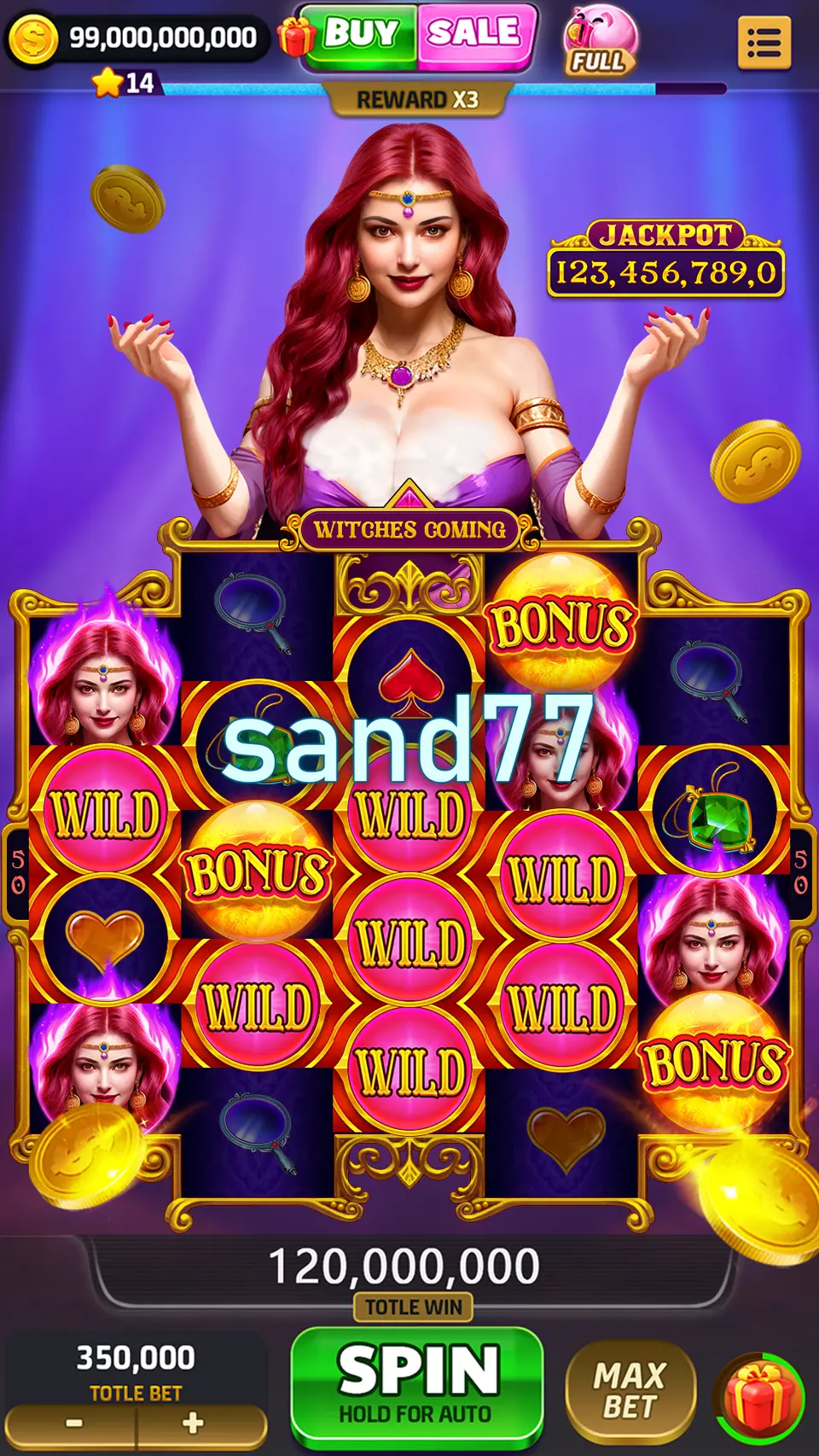 sand77 Tangkapan Layar Resmi APK